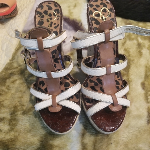 Jessica Simpson wedges size 10 - Picture 2 of 6